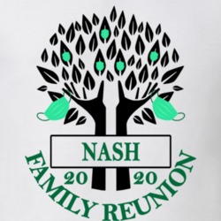 Nash Family Reunion 2020 Social Distancing Together In Our Hearts T Shirt 37713998