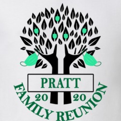 Pratt Family Reunion 2020 Social Distancing Together In Our Hearts T Shirt 37714023