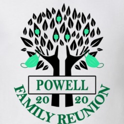 Powell Family Reunion 2020 Social Distancing Together In Our Hearts T Shirt 37714025