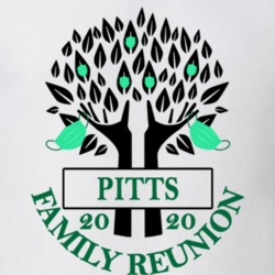 Pitts Family Reunion 2020 Social Distancing Together In Our Hearts T Shirt 37714032