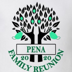 Pena Family Reunion 2020 Social Distancing Together In Our Hearts T Shirt 37714050