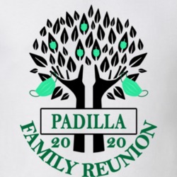 Padilla Family Reunion 2020 Social Distancing Together In Our Hearts T Shirt 37714064