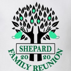 Shepard Family Reunion 2020 Social Distancing Together In Our Hearts T Shirt 37772648