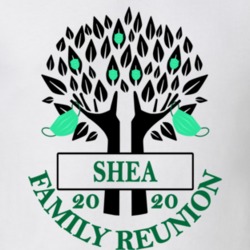 Shea Family Reunion 2020 Social Distancing Together In Our Hearts T Shirt 37772650