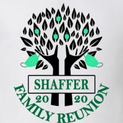 Shaffer Family Reunion 2020 Social Distancing Together In Our Hearts T Shirt 37772655
