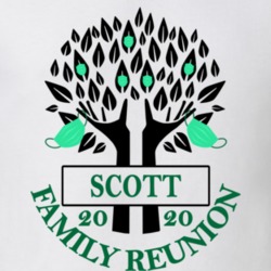 Scott Family Reunion 2020 Social Distancing Together In Our Hearts T Shirt 37772657
