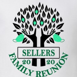 Sellers Family Reunion 2020 Social Distancing Together In Our Hearts T Shirt 37772659