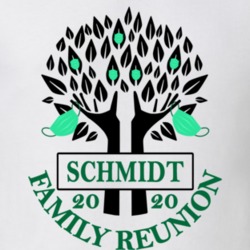 Schmidt Family Reunion 2020 Social Distancing Together In Our Hearts T Shirt 37772663
