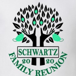 Schwartz Family Reunion 2020 Social Distancing Together In Our Hearts T Shirt 37772665