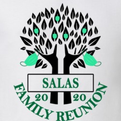 Salas Family Reunion 2020 Social Distancing Together In Our Hearts T Shirt 37772673