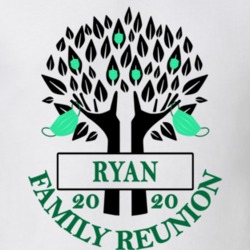 Ryan Family Reunion 2020 Social Distancing Together In Our Hearts T Shirt 37772674