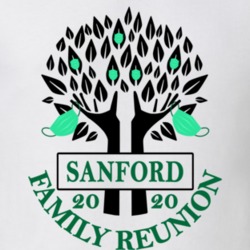 Sanford Family Reunion 2020 Social Distancing Together In Our Hearts T Shirt 37772675