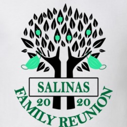 Salinas Family Reunion 2020 Social Distancing Together In Our Hearts T Shirt 37772677
