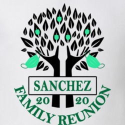 Sanchez Family Reunion 2020 Social Distancing Together In Our Hearts T Shirt 37772682