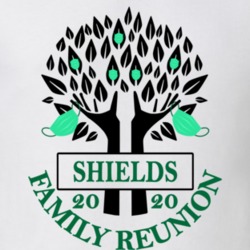 Shields Family Reunion 2020 Social Distancing Together In Our Hearts T Shirt 37772709