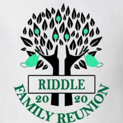 Riddle Family Reunion 2020 Social Distancing Together In Our Hearts T Shirt 37772717