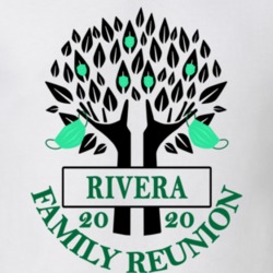 Rivera Family Reunion 2020 Social Distancing Together In Our Hearts T Shirt 37772721