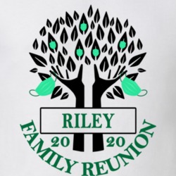 Riley Family Reunion 2020 Social Distancing Together In Our Hearts T Shirt 37772724