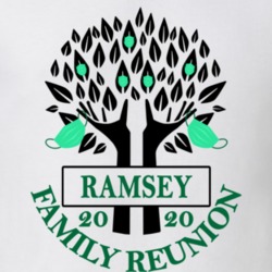 Ramsey Family Reunion 2020 Social Distancing Together In Our Hearts T Shirt 37772731