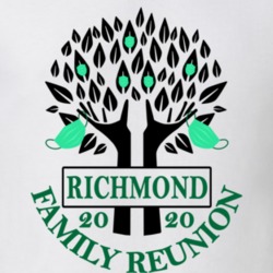 Richmond Family Reunion 2020 Social Distancing Together In Our Hearts T Shirt 37772732