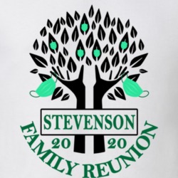 Stevenson Family Reunion 2020 Social Distancing Together In Our Hearts T Shirt 37772749
