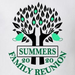 Summers Family Reunion 2020 Social Distancing Together In Our Hearts T Shirt 37772779