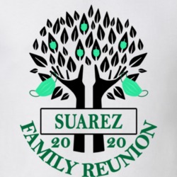 Suarez Family Reunion 2020 Social Distancing Together In Our Hearts T Shirt 37772781