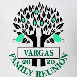 Vargas Family Reunion 2020 Social Distancing Together In Our Hearts T Shirt 37772797