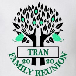 Tran Family Reunion 2020 Social Distancing Together In Our Hearts T Shirt 37772810