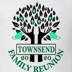 Townsend Family Reunion 2020 Social Distancing Together In Our Hearts T Shirt 37772823