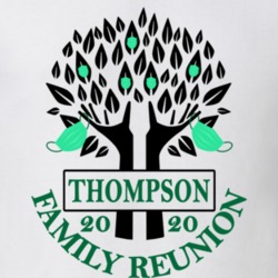 Thompson Family Reunion 2020 Social Distancing Together In Our Hearts T Shirt 37772826