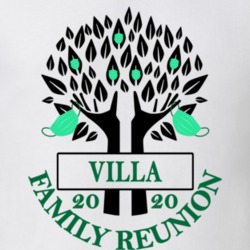 Villa Family Reunion 2020 Social Distancing Together In Our Hearts T Shirt 37772827