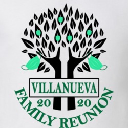 Villanueva Family Reunion 2020 Social Distancing Together In Our Hearts T Shirt 37772831