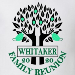 Whitaker Family Reunion 2020 Social Distancing Together In Our Hearts T Shirt 37772859