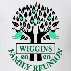 Wiggins Family Reunion 2020 Social Distancing Together In Our Hearts T Shirt 37772882