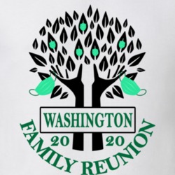 Washington Family Reunion 2020 Social Distancing Together In Our Hearts T Shirt 37772885