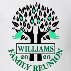 Williams Family Reunion 2020 Social Distancing Together In Our Hearts T Shirt 37772989
