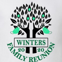 Winters Family Reunion 2020 Social Distancing Together In Our Hearts T Shirt 37772990