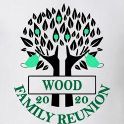 Wood Family Reunion 2020 Social Distancing Together In Our Hearts T Shirt 37773000