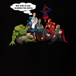 Doctors And Nurses And That Is How We Saved The World Superheroes T Shirt 37888423