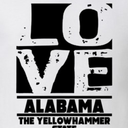 Alabama Love Yellowhammer State Hometown Pride T Shirt 38075728