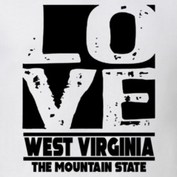 West Virginia Love The Mountain State Hometown Pride T Shirt 38075733