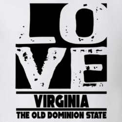 Virginia Love The Old Dominion State Hometown Pride T Shirt 38075749