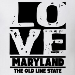 Maryland Love The Old Line State Hometown Pride T Shirt 38075753