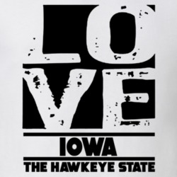 Iowa Love The Hawkeye State Hometown Pride T Shirt 38075758