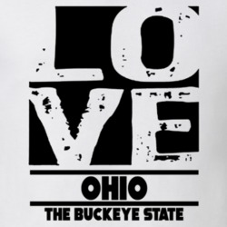 Ohio Love The Buckeye State Hometown Pride T Shirt 38075764
