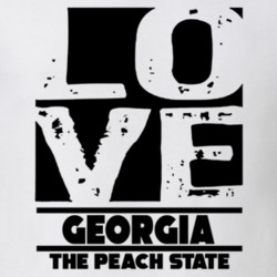 Georgia Love The Peach State Hometown Pride T Shirt 38075770