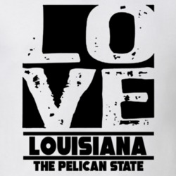 Louisiana Love The Pelican State Hometown Pride T Shirt 38075777