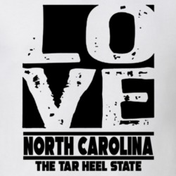 North Carolina Love The Tar Heel State Hometown Pride T Shirt 38075781