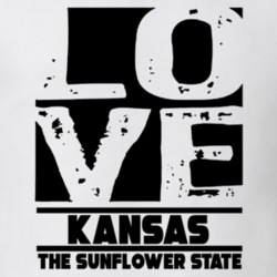 Kansas Love The Sunflower State Hometown Pride T Shirt 38075800